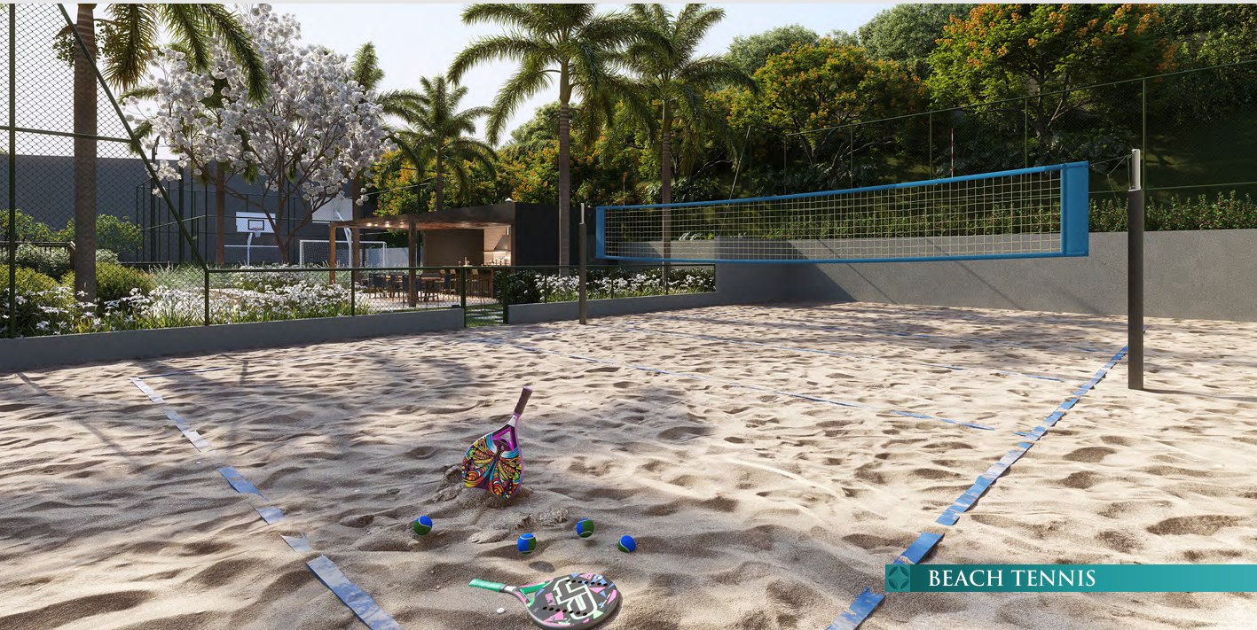 Quadra de Beach Tennis